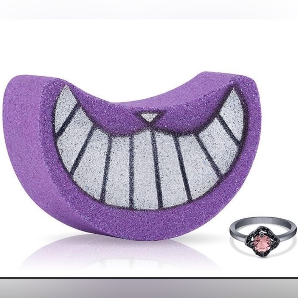 Live Your Madness bath bomb & 2 rings - Fragrant Jewels
